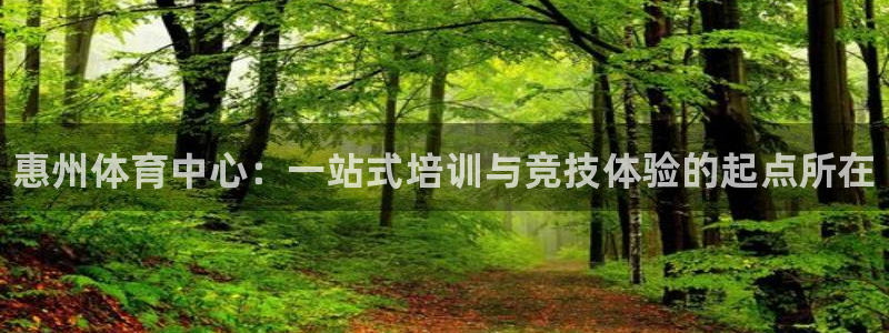 3377体育官网下载招商电话是多少：惠州体育中心：一站式培训