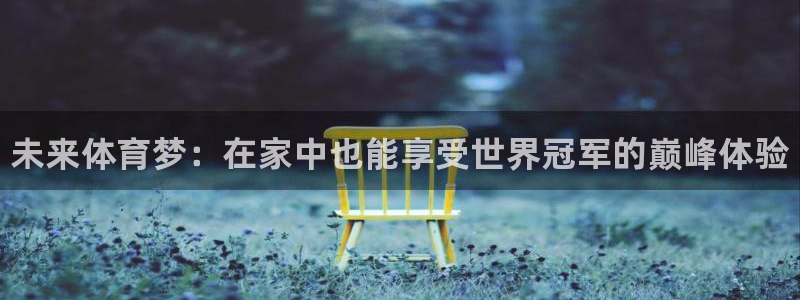 3377体育官方正版app集团：未来体育梦：在家中也